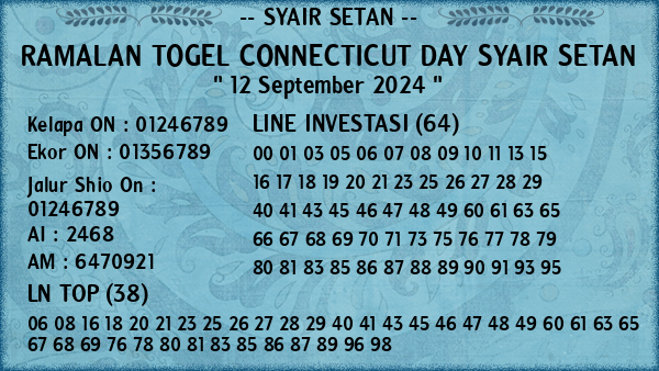 Prediksi Connecticut Day