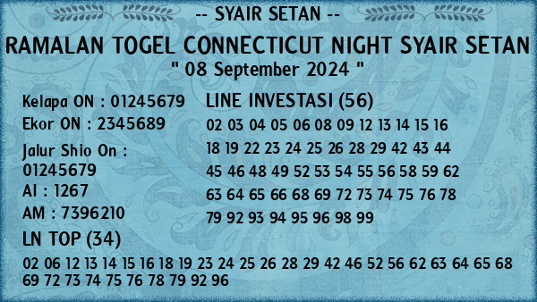 Prediksi Connecticut Night