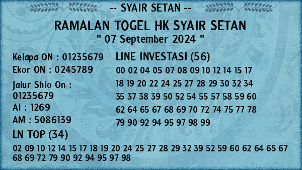 Prediksi HK