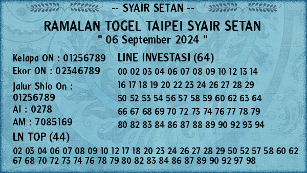 Prediksi Taipei