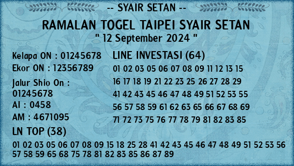 Prediksi Taipei